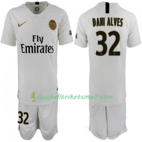 Fußballtrikots Paris Saint-Germain Dani Alves 32 Kinder 2018-2019 Kurzarm Auswärts-trikot kaufen